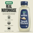 thumbnail image 4 of Smash Kitchen Organic Real Mayonnaise, 11.25 fl oz Bottle, 4 of 8