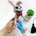 thumbnail image 3 of Muñeco de conejito aterrador de felpa, almohada de felpa suave, regalo de Halloween para fanáticos de los juegos y niños, 3 of 5