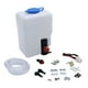 thumbnail image 1 of Botella de lavaparabrisas,Kit de depósito de agua limpiaparabrisas 110943769329,Accesorios del kit de limpieza de parabrisas universal para automóvil,Depósito de bomba lavaparabrisas de 12 V, 1 of 8