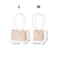 thumbnail image 3 of 1pcs Portable Kraft Paper Flower Box Waterproof Packaging Bag Handhold Rose Flower Shop Wedding Valentine'S Day Gift Wrapping Bag, 3 of 5
