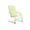 Light Green, variant on Guidecraft Kiddie Rocker - Blue, Comfortable Cushioned Children's Rocker with Wooden Frame, Classroom Seating for up to 120 Pounds