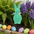 thumbnail image 6 of Easter Rabbit Flocked Garden Stakes with Soft Texture, Outdoor Yard Decorations for Spring Celebrations and Party Settings, Festive Rabbit Themed Decor for Lawn Display and Seasonal Outdoor Creation, 6 of 6
