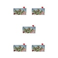 thumbnail image 3 of Wweixi Standard Size Double Recliner Couch Cover Easy To Vivid Print Cloth Christmas Deer Pattern Mailbox Sleeve YTYH2309062 5Set, 3 of 6