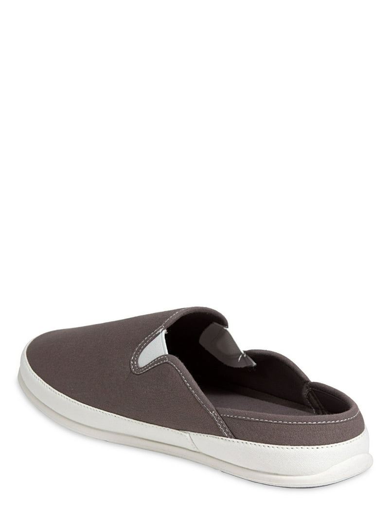 Deer Stags Men\'s Charcoal Canvas Spike Indoor/Outdoor Clog Slippers s-l400.jpg main image 3