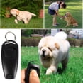 thumbnail image 4 of Dog Clicker, 3 Piece Clicker (Black), 2 in 1 - Dog Training Clicker with Whistle/Clicker, Training Tool for Dogs, Cats, Horses, Birds or Other Pets, 4 of 6