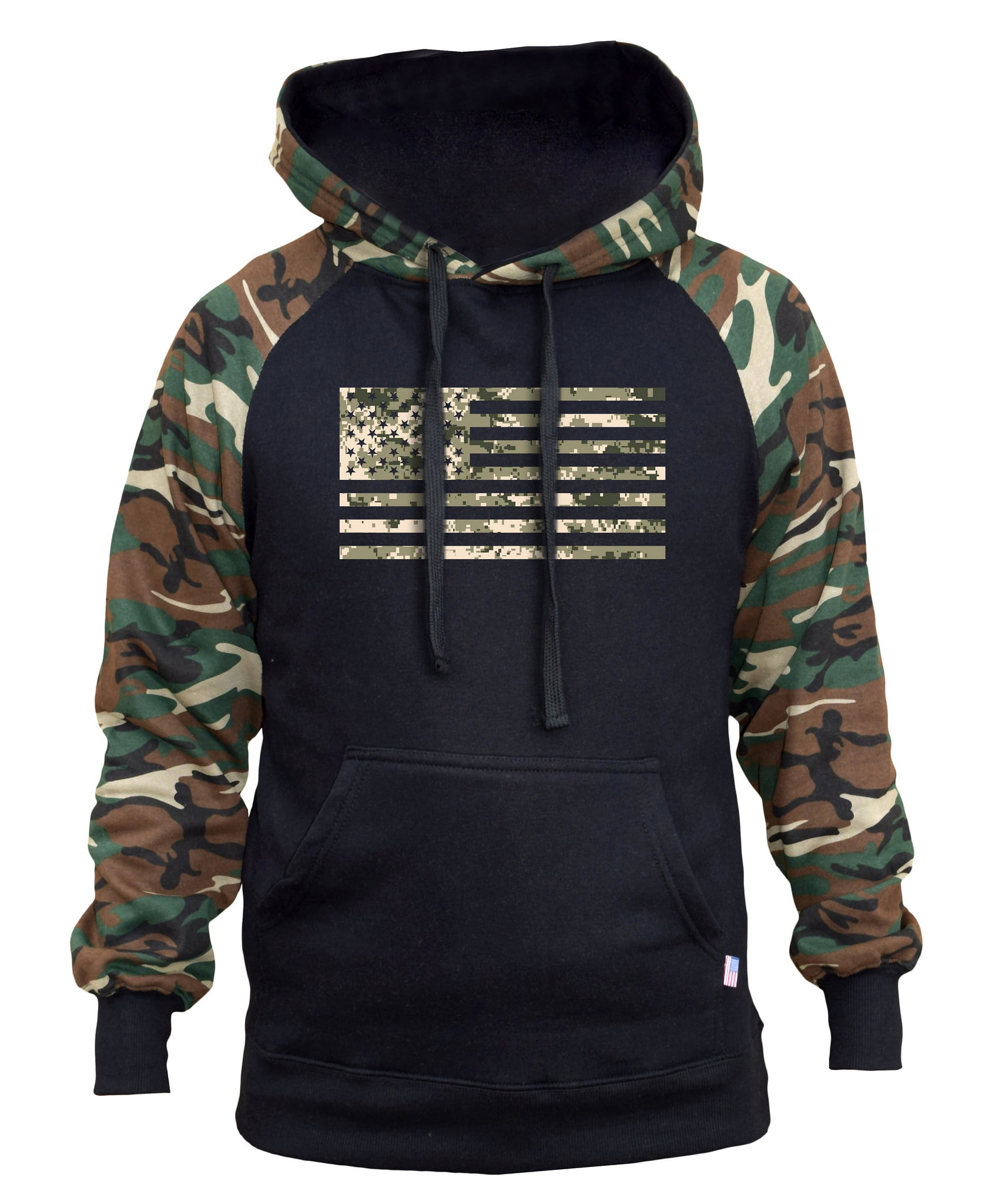 digital camo hoodie