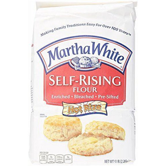 Smuckers Martha White Self-Rising Flour with Hot Rize, 5 lb