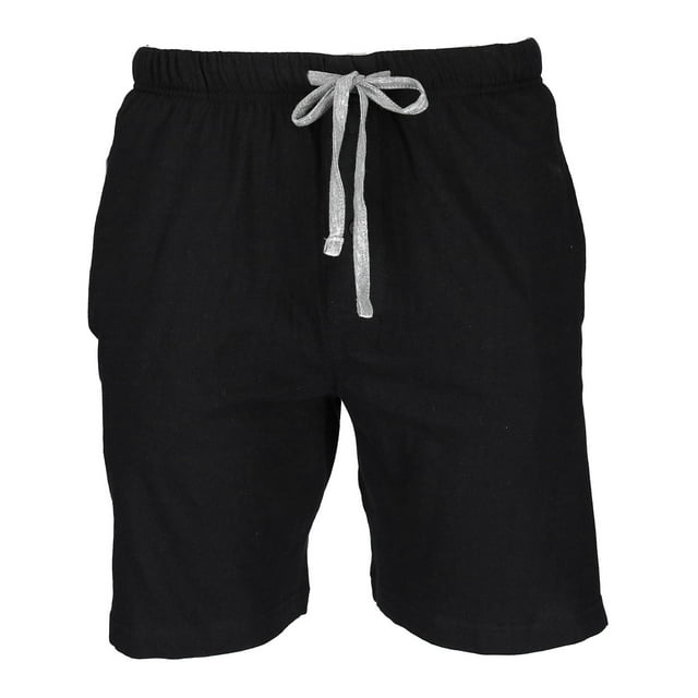 Hanes Short de Pyjama en Jersey de Coton à Braguette Boutonnée (Hommes)