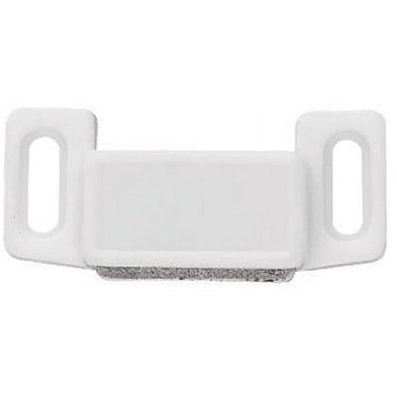 Liberty C080X1L-W-U Economy Magnetic Catch with Strike, 2-Pack