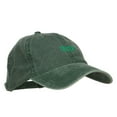thumbnail image 5 of Mini Irish Embroidered Washed Cap - Dk Green OSFM, 5 of 5