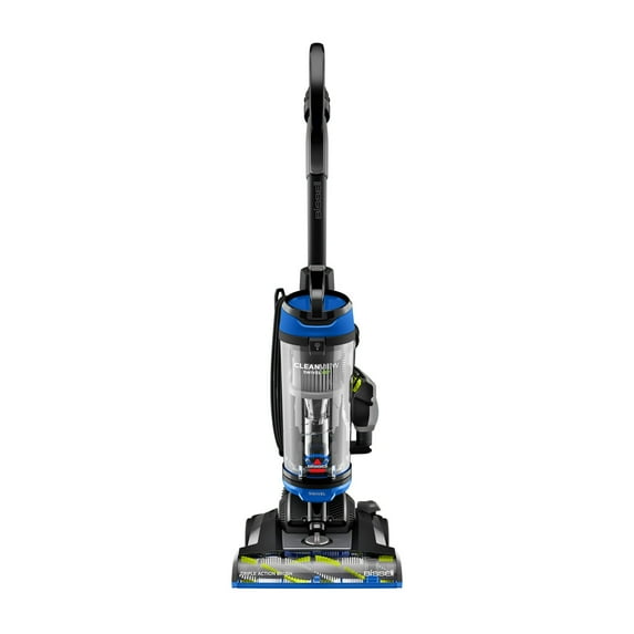 Restored BISSELL 3836 CleanView Swivel Pet Upright Vacuum, Black/Blue (Refurbished)