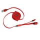 thumbnail image 3 of Cable de carga retráctil múltiple, cargador retráctil múltiple 3 en 1 para múltiples teléfonos Un cable de carga múltiple optimizado para la excelencia, 3 of 9