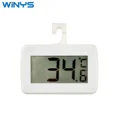 thumbnail image 3 of Refrigerator thermometer with magnetic hook, 2 pcs LCD digital refrigerator, 3 of 4