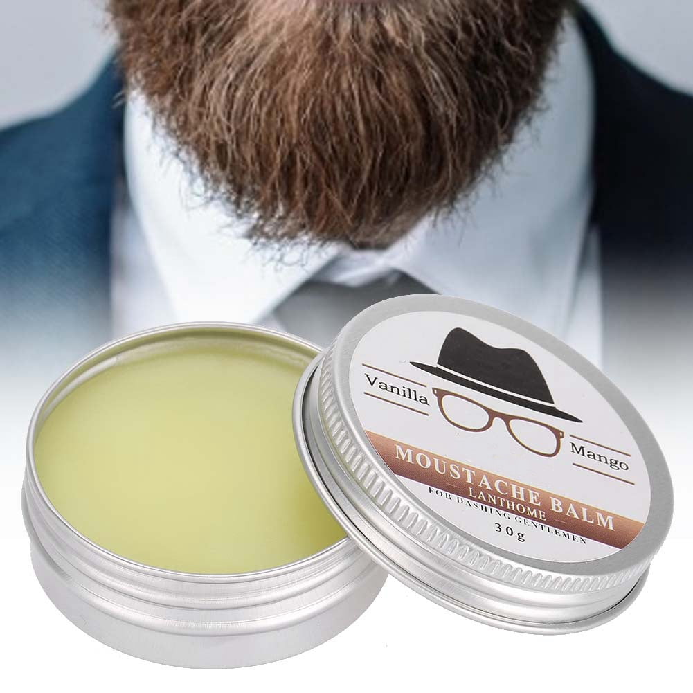 FAGINEY Beard Moisturizing Balm,30g Mens Beard Grooming Wax Mustache  Moisturizing Wax For Beard Smooth Styling Shaving Care, Mustache Care -  