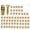 30-pack, variant on 6×14mm Short Expansion Screw Set, Cabinet Hinge Repair Screws for Stripped Thread Fix, Wood Door Anchor Repair Kit, Heavy Duty Fasteners