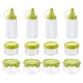 thumbnail image 1 of Mini botella exprimidora de salsa de plástico, caja de condimentos, contenedores de aderezo para ensalada, accesorios de cocina para barbacoa al aire libre, 12 Uds., 1 of 7