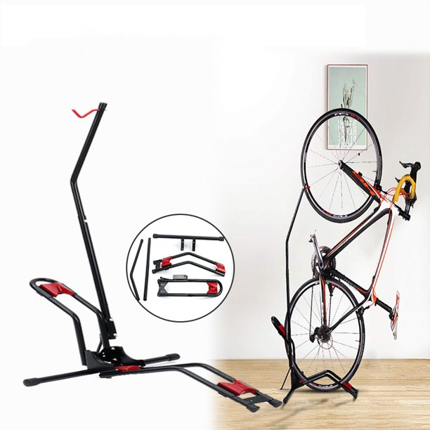 Bike Stand Vertical Bike Rack,Upright Bicycle Floor Stand,Free Standing