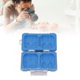 thumbnail image 1 of Memory Card Case Holder Organizer, Water , ABS and TPE Material, Shock , Compact Design, for 4 Type B 4 Type A 4 Storage Card 12 Memory Card 5 SIM Cards, Multifunctional, Easy to, 1 of 7