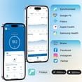 thumbnail image 4 of Lepulse Smart Body Fat Scale with Heart Rate, 4.68" Large Display BMI Scale, 20 Body Composition Metrics: Muscle Mass, Body Fat Percentage, Bluetooth Digital Bathroom Scale with App for Home Fitness, 4 of 9