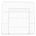 thumbnail image 1 of OUNONA Metal Mesh Panels for Escape Prevention Iron White 1Set Outdoor Home, 1 of 8