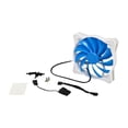 thumbnail image 5 of 140x140x25mm / Mixed blue blade design with white frame / 4pin fan with PWM/ PCF bearing, 5 of 6