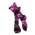 thumbnail image 4 of Honeii Pink Blossoms Butterfly Print Calf Socks Sports Socks Seamless Toe, Trouser Socks,Knee High Long Socks for Women and Men-One Size, 4 of 8