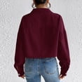 thumbnail image 2 of Aellinatey Women's Corduroy Autumn and Winter Button Long Sleeve Jacket, 2 of 8