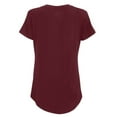 thumbnail image 2 of Boxercraft BW2105 Women's Bamboo Scoop Neck Tee-Mantra Red-L, 2 of 2