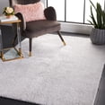 thumbnail image 2 of SAFAVIEH Tahoe Joey Solid Shag Area Rug, Light Grey, 9' x 12', 2 of 11