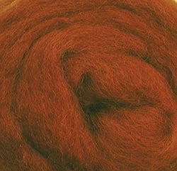 Wistyria Editions Wool Roving 12 .22 Ounce-Orange 