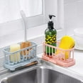 thumbnail image 7 of Walbest Kitchen Hollowed Out Pattern Sink Caddy Blue, 7 of 7