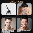 thumbnail image 4 of Derma Roller Microneedle Roller for Face with 3 Different Size(0.2mm,0.25mm,0.3mm) Beard Roller,Hair Face Skin Micro Needle Face Roller Scalp Roller, 4 of 6