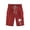 X5Red, variant on lnmuld Toddler Kids Youth Girls Elastic Waist Solid Color Shorts - Lightweight Side Pockets Casual Comfort Wear Size:12-13 Years