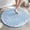 Blue, variant on MXTPOV Round Shower Mats for Inside Shower Suction Cup Bathroom Massage Non-slip Mat Shower Foot Scrubber Bathtub Mat Non Slip Anti Mold Gray