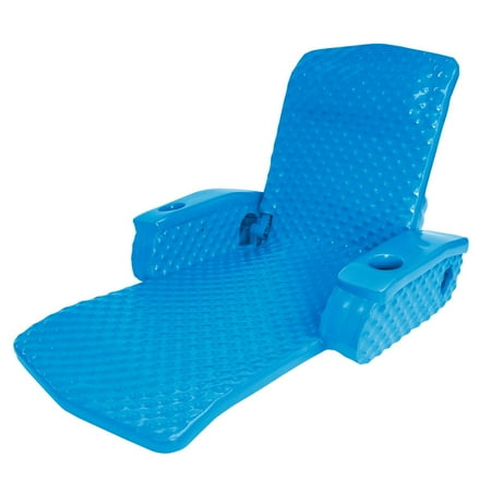Bahama Blue Super Soft™ Adjustable Recliner Swimming Pool Lounge Chair
