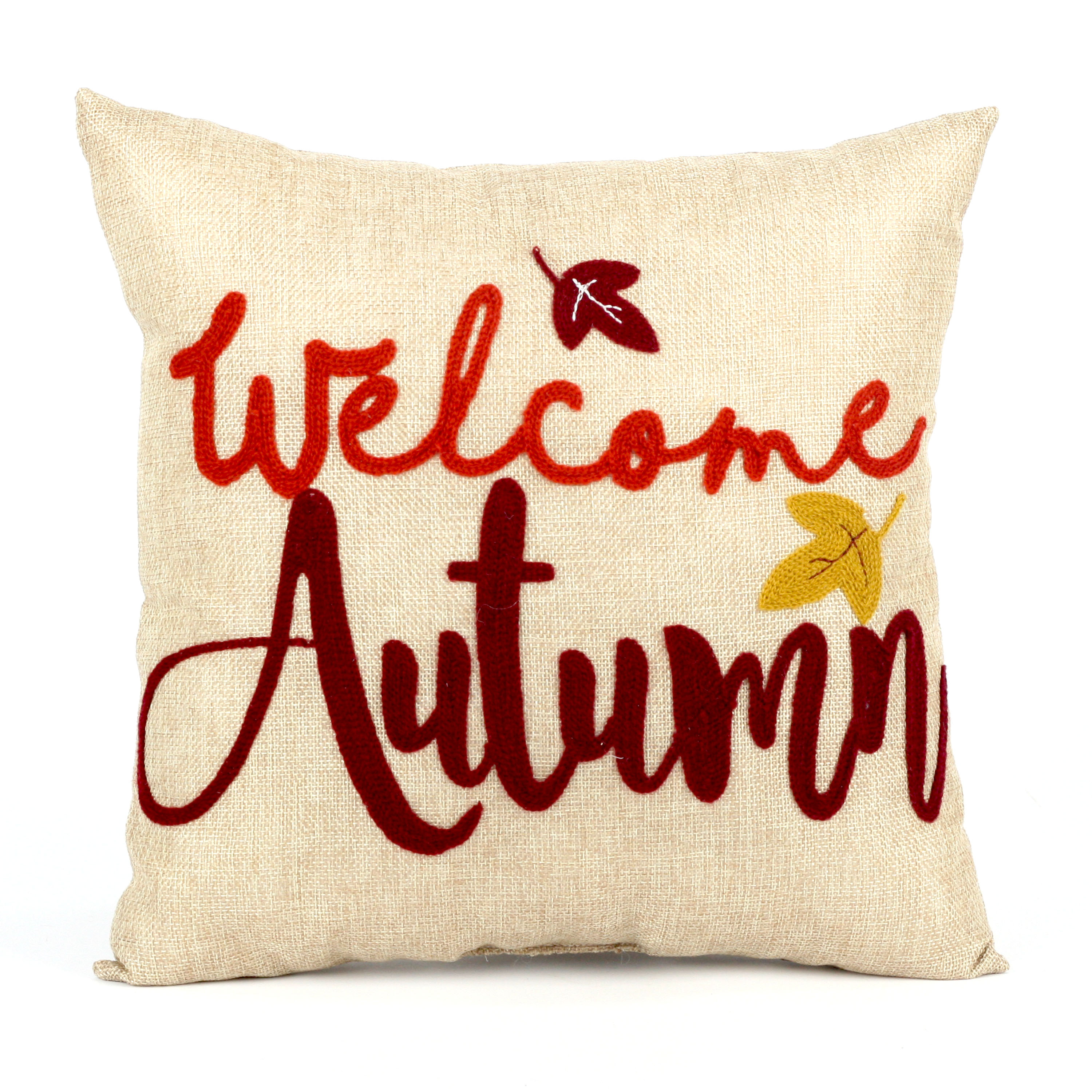 Way to Celebrate!13inch Harvest Soft Pillow ? Welcome Autumn