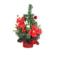 thumbnail image 2 of Adornos navideños con agujas de pino y frutos rojos. Mini árbol de Navidad. Diseño de escena de decoración navideña., 2 of 4