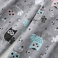 thumbnail image 3 of SWSMCLT Women's Cute Pajamas 2 Piece Pjs Lounge Capri Thin Lounge Set Soft Summer Funny Lightweight Plus Size Style4 X-Large, 3 of 4