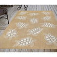 thumbnail image 7 of Liora Manne Carmel Seaturtles Indoor Outdoor Rug Sand 100% Polypropylene 5x8, 7 of 7