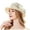 Beige, variant on Womens Hat Womens Summer Dress Hat Wide Leaf Flower Bridal Shower Hat Sun Hats Beach Hat Sailing Trucker Hat