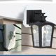 thumbnail image 5 of Cateissary Kit de montaje de luz exterior para montaje en revestimiento, construcción duradera, kit de placa vertical 8141DBL para exteriores, Decoración del hogar blanco, 5 of 6