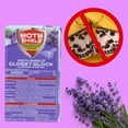 thumbnail image 7 of Moth Shield Closet Block Lavender Scented Moth Bar, Hanging Deodorizer, Control and Kills Moths, Odor Neutralizer Home Cabinets Drawers Long Lasting Scent 5 oz 2 Pack with 2 Snoep in Beperkte Oplage, 7 of 7