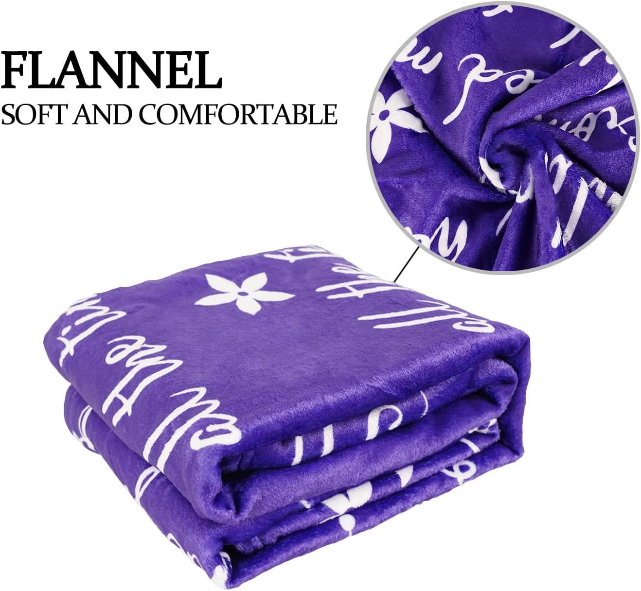  Mom Gifts, Mom Throw Blanket, Funny Boy Mom Birthday Gifts,  Throw Blanket for Boy Mother, 65 x 50 Inches, Purple : Home & Kitchen