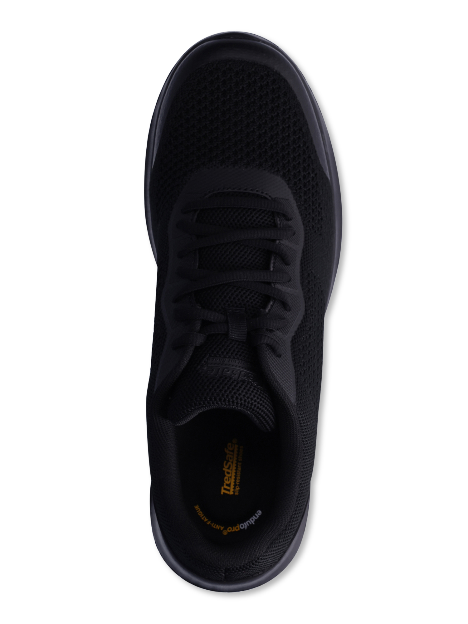 TredSafe Men's Chad Slip Resistant Work Shoes, Black photo 5