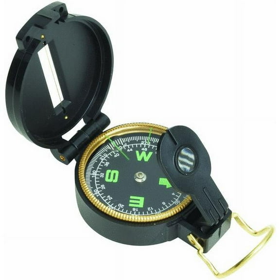 Coleman Lensatic Compass - Military Style Navigation Tool - Multicolor
