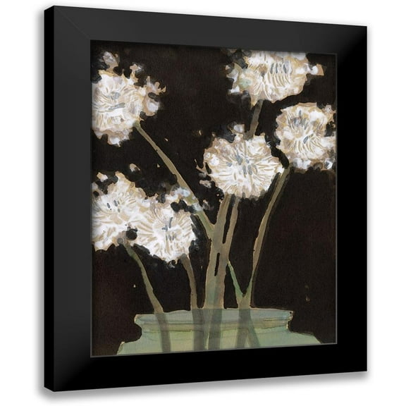 Dixon, Samuel 12x14 Black Modern Framed Museum Art Print Titled - Dandy Lions II