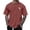 A-Brown1061, variant on Men's T‑Shirt Mini Graphic Print Short‑Sleeve Casual Pullover Top, Dark Gray, Sizes XXL
