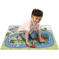 thumbnail image 2 of Bluey Megamat Felt Racetrack Playset 31.5in x 27.5in, 2 of 8