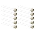 thumbnail image 1 of Unique Bargains 10Pcs Wire Connector Ceramic GU10 Lamp Holder LED Light Socket 15cm Long, 1 of 7