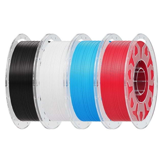 Filamento PLA Creality de 1,75 mm, paquete multicolor de 4 kg